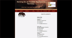 Desktop Screenshot of frontierteachers.ca